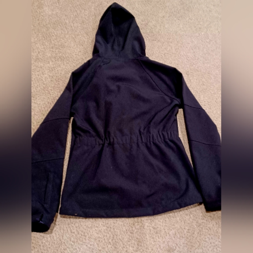 Fabletics Black Hooded Performance Soft Shell Jac… - image 4